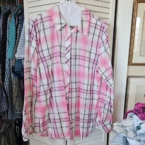 Beautiful Plaid Blouse